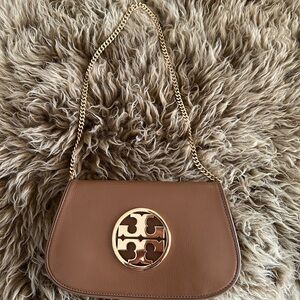 Tory Burch Reva Flap Leather Bag